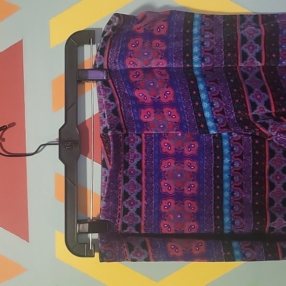 No Boundaries Juniors Purple Soft & Plush Velour Leggings Size Extra Large 15-17 - Picture 3 of 6